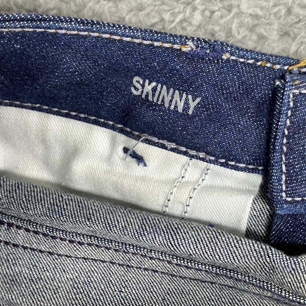 Banana Republic Skinny Jeans Size 27R Low Rise Dark Wash - Picture 5 of 15
